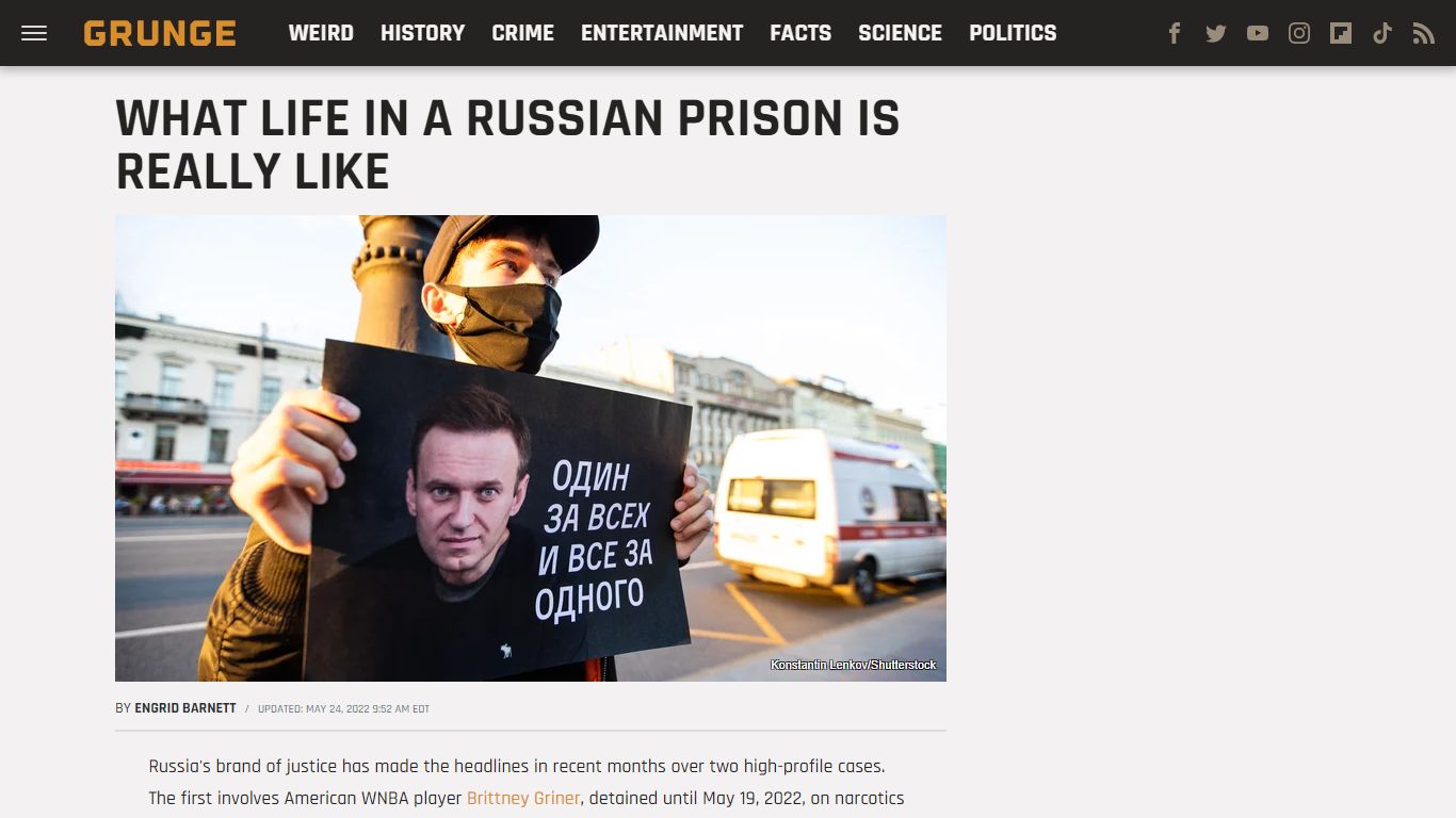 What Life In A Russian Prison Is Really Like - Grunge.com